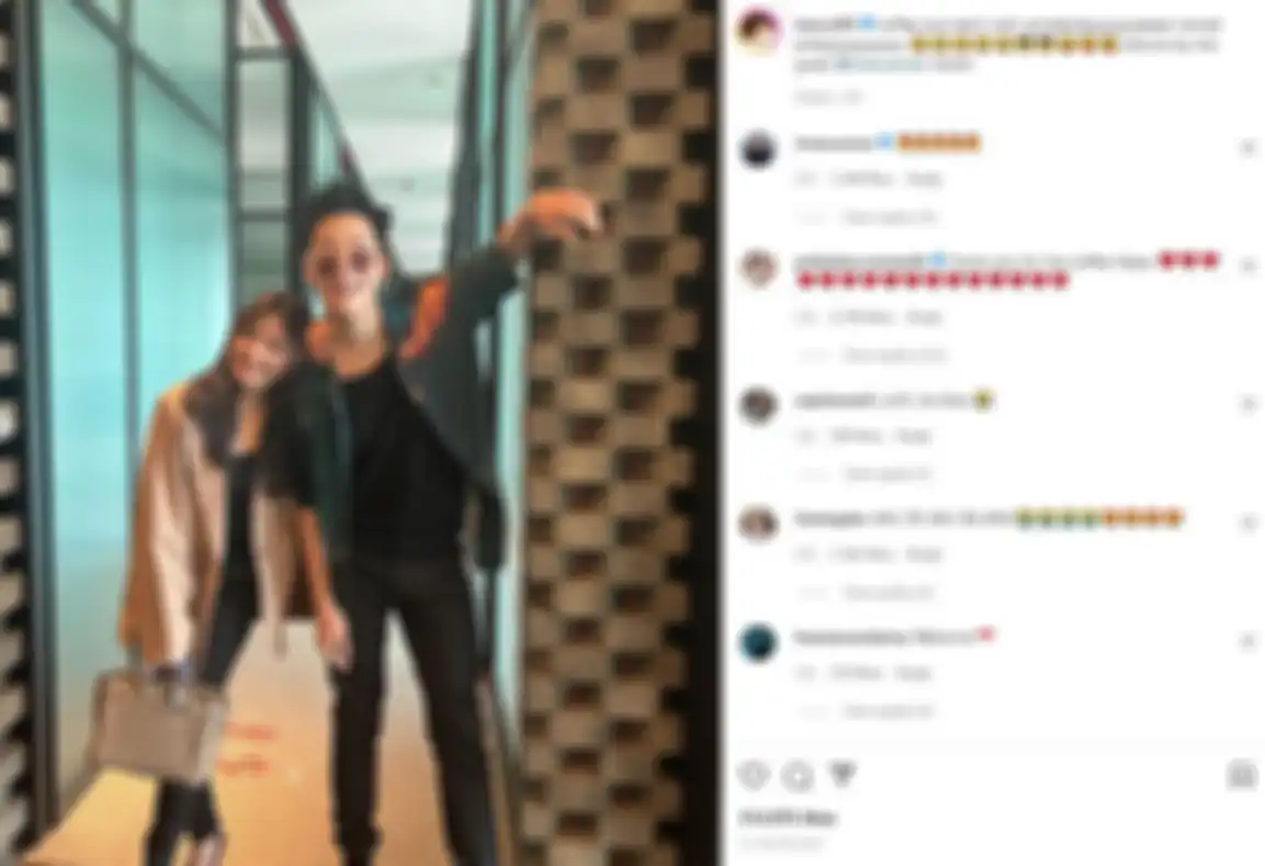 Henry Lau mengunggah potret bersama Prilly Latuconsina setelah ngeteh bareng