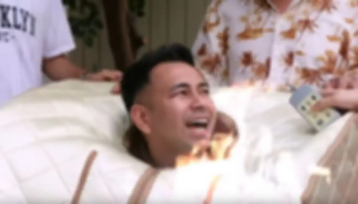 Raffi Ahmad sauna