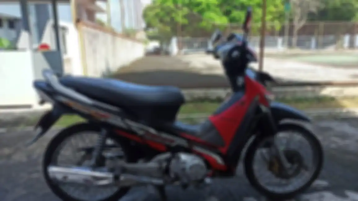 Salah satu yang dilelang adalah Honda Supra X 125 tahun 2006.