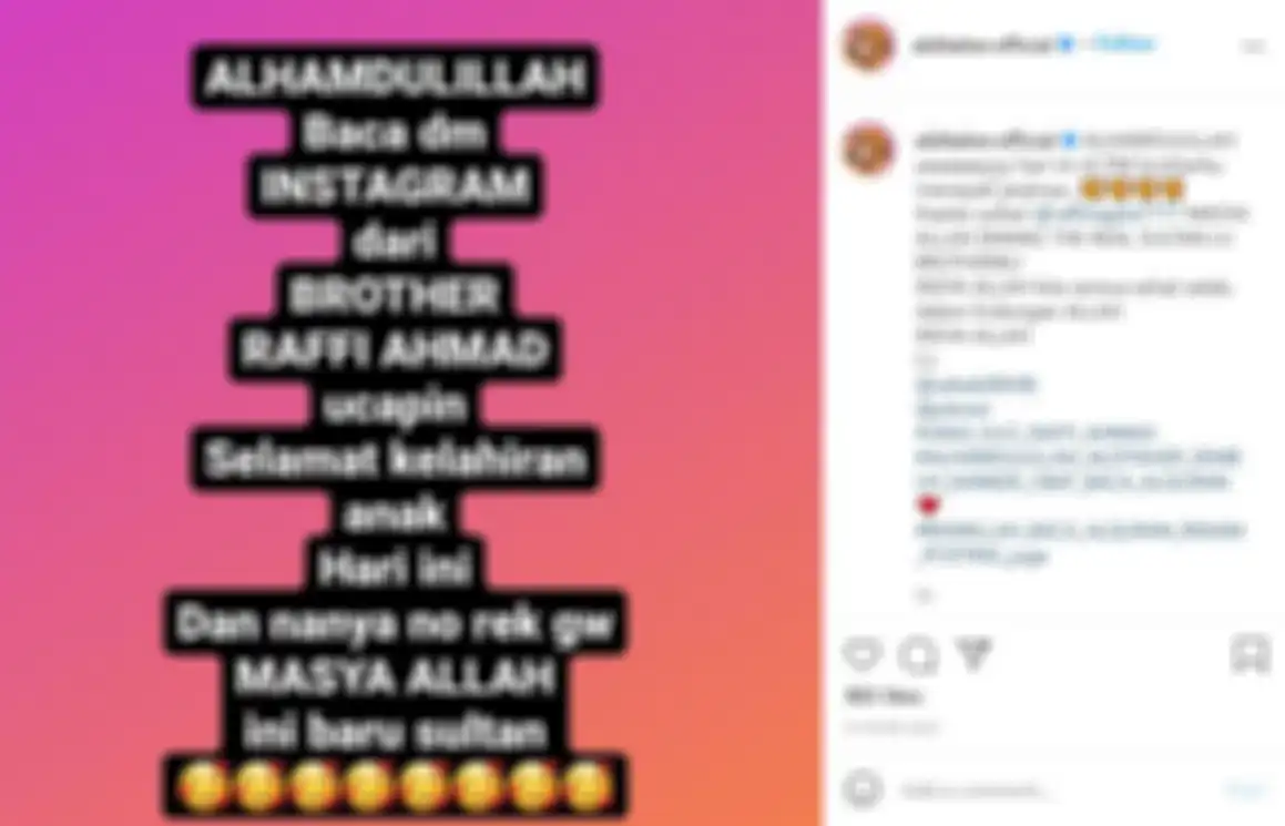 Unggahan Aldi Taher