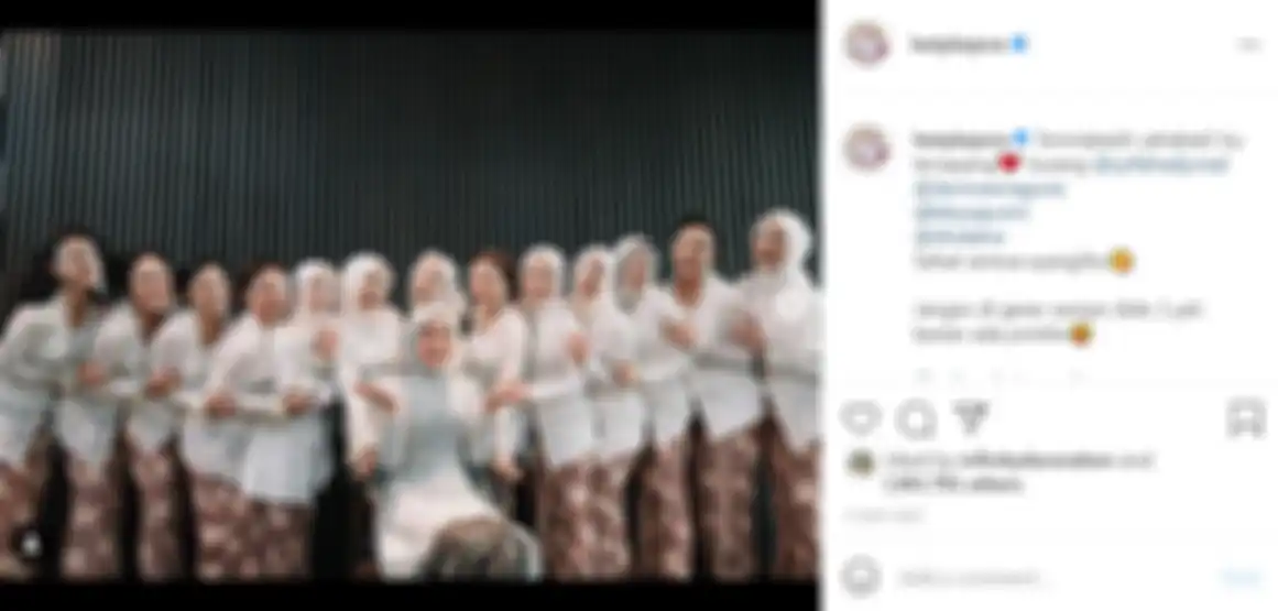 Unggahan foto Lesti Kejora bersama para sahabatnya yang menjadi bridesmaid