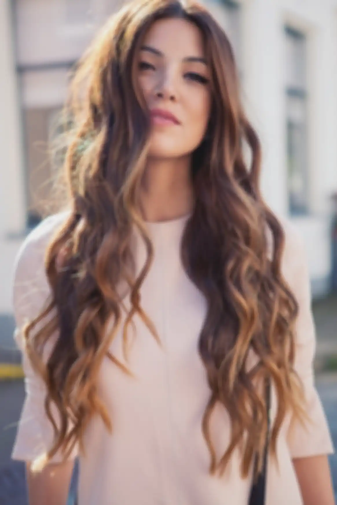 Soft waves hair