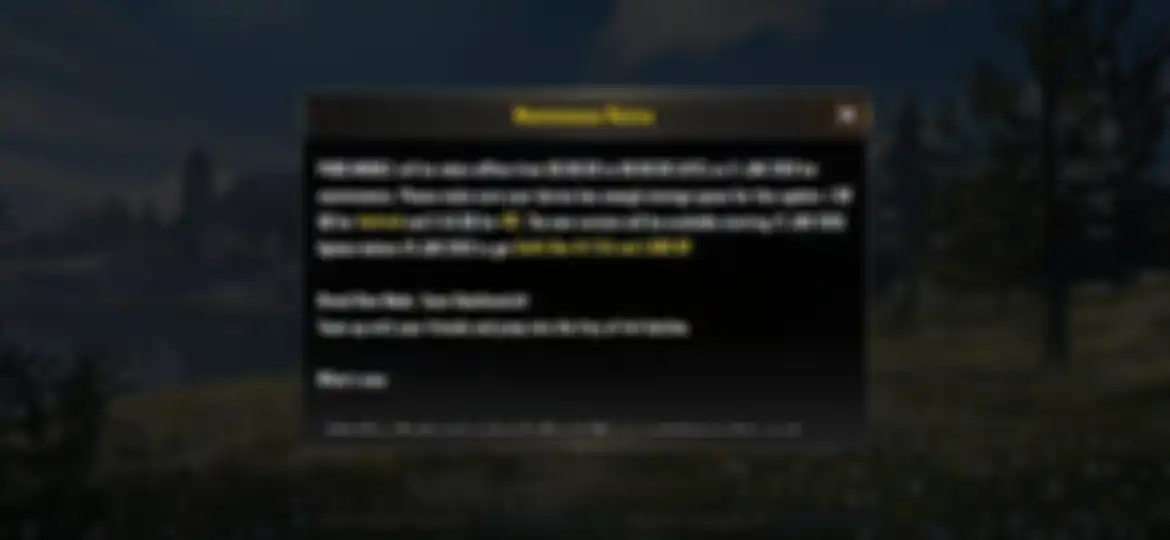 Notifikasi pemberitahuan PUBG Mobile