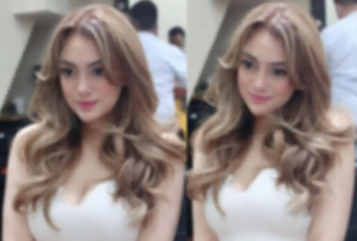 Rambut baru Celine Evangelista