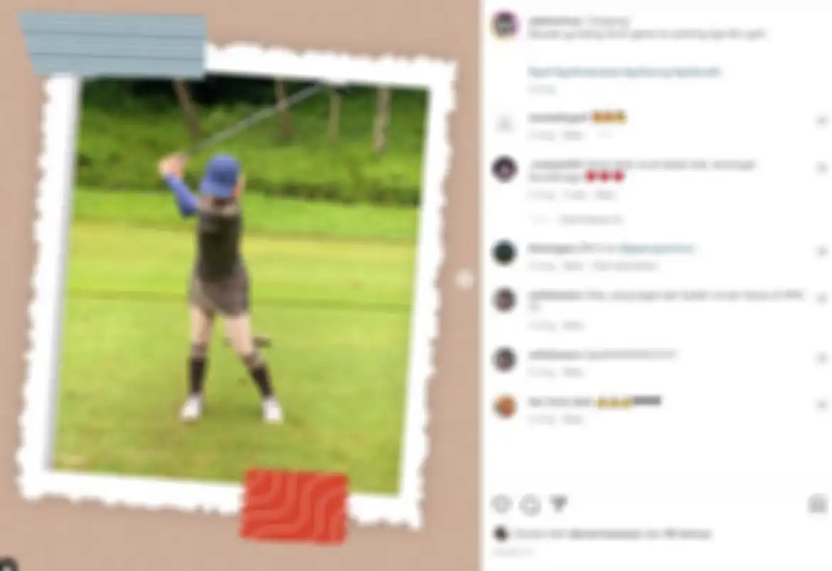 Ade Herlina miliki hobi main Golf