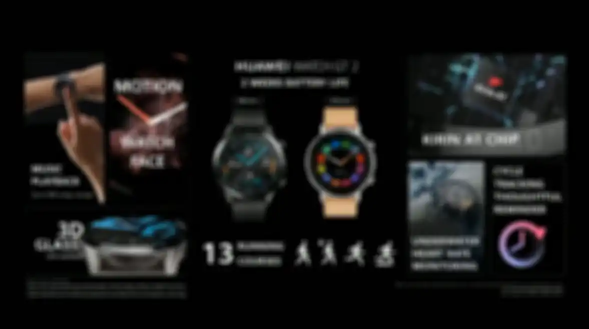 Beragam fitur yang dan desain yang ada pada Huawei Watch GT 2e.