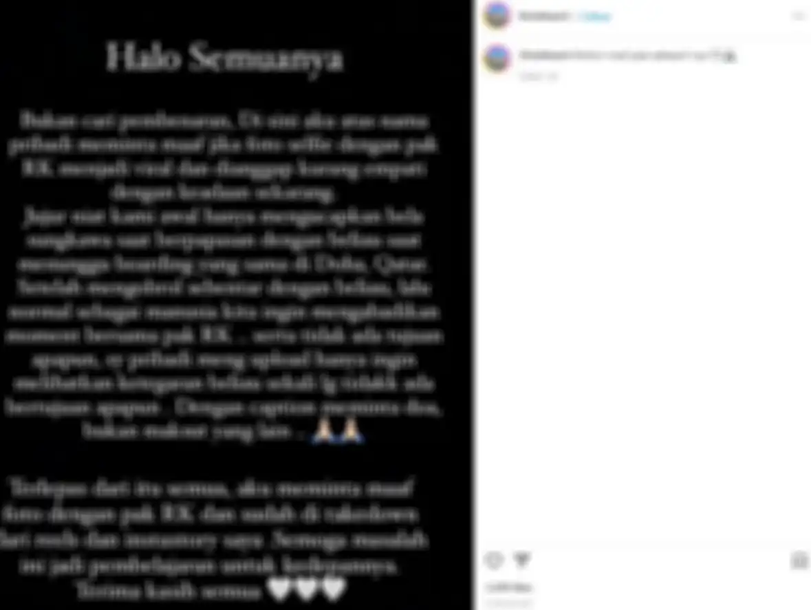 permintaan maaf Fitri Bazrii