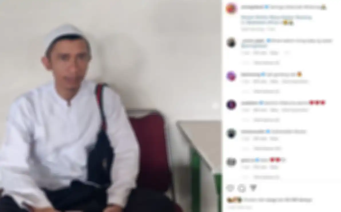 Penampilan Aming setelah memutuskan untuk berhijrah