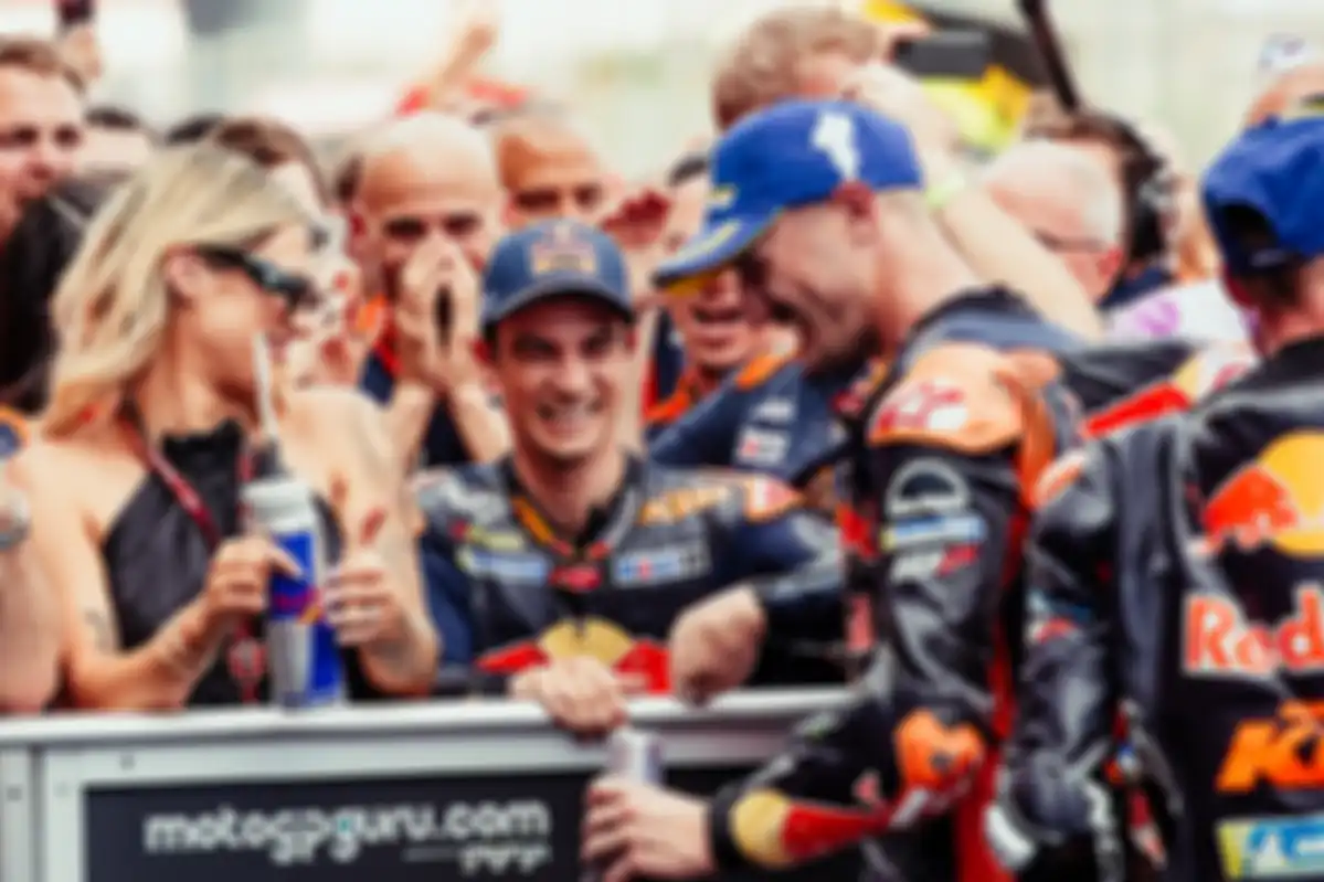 Dani Pedrosa bersama Jack Miller di MotoGP Spanyol 2023