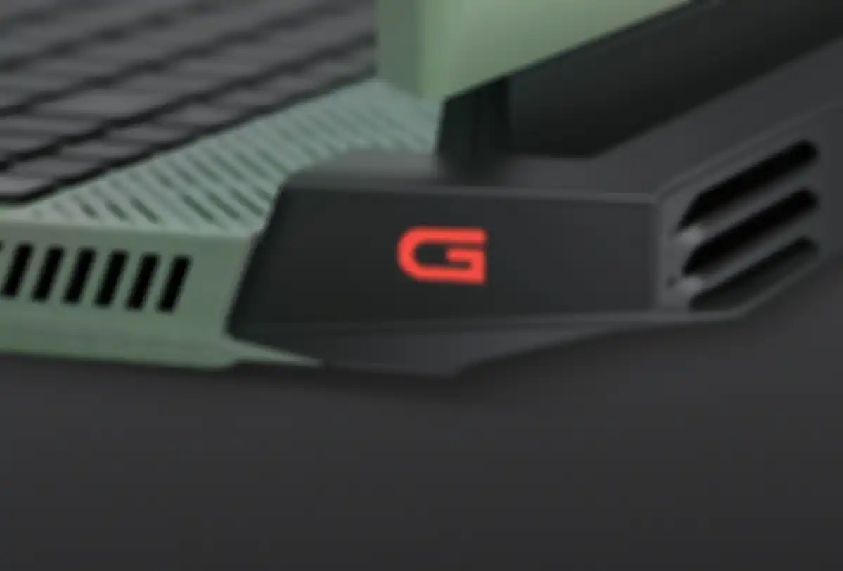 Warna bintik pada laptop Dell Gaming