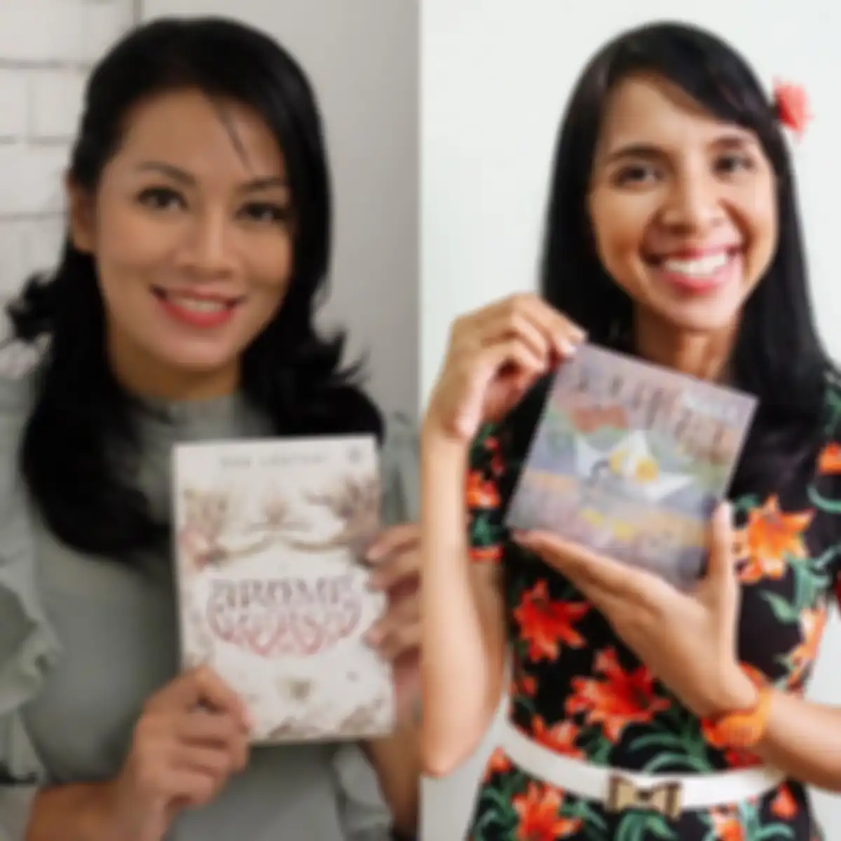 Dewi Lestari dan Arina Ephipania