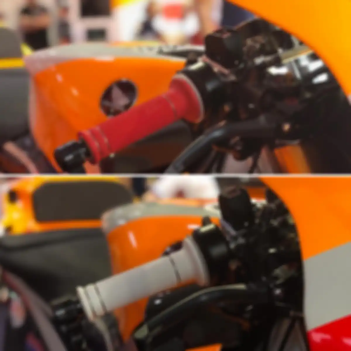 Jorge Lorenzo hari pertama fokus setting riding position pakai patokan handgrip warna-warni
