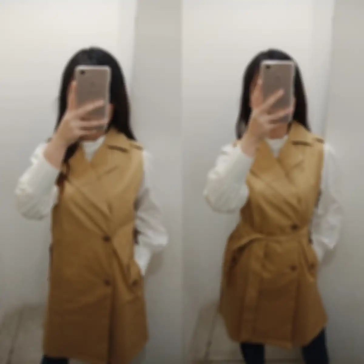Petra Long Vest Light dari Berrybenka