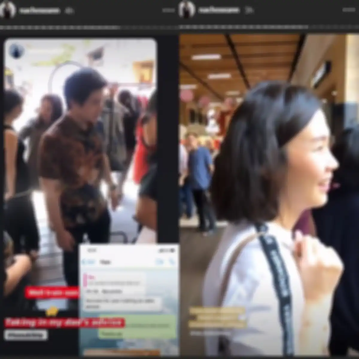 Unggahan Nicholas Sean yang memperlihatkan dukungan dari Ahok dan Veronica Tan.