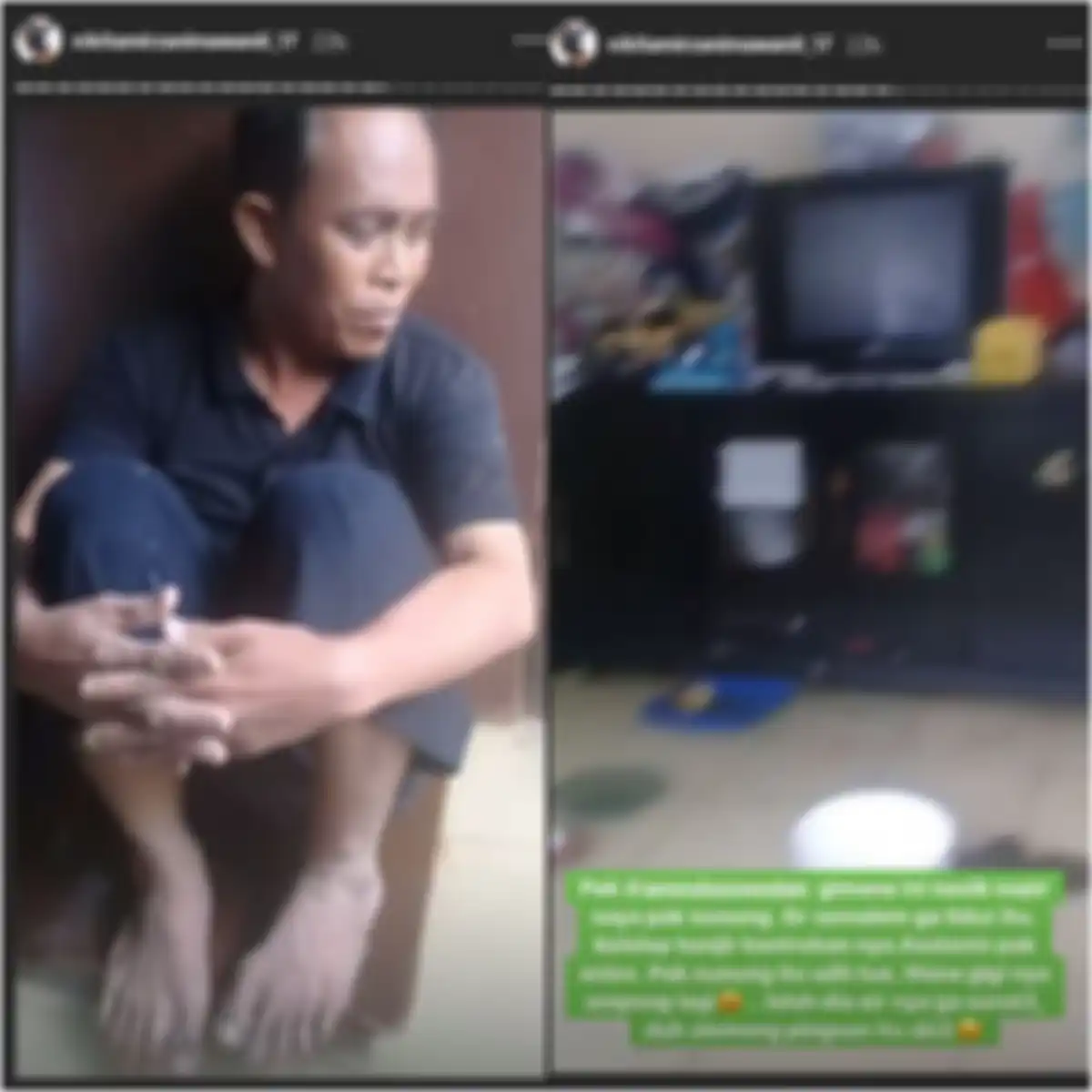 Kondisi rumah sopir Nikita Mirzani