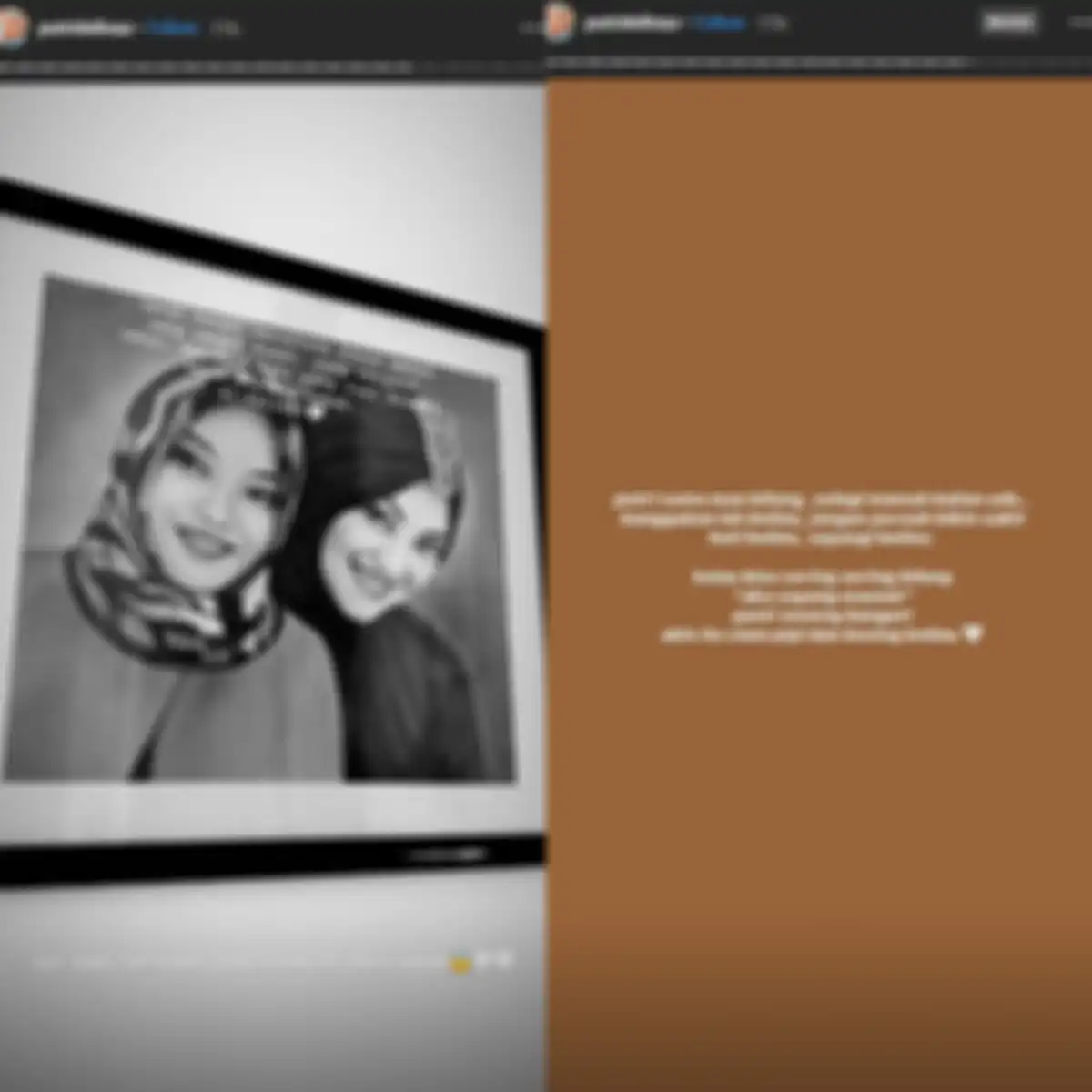 Unggahan Putri Delina saat hasil otopsi sang mama keluar