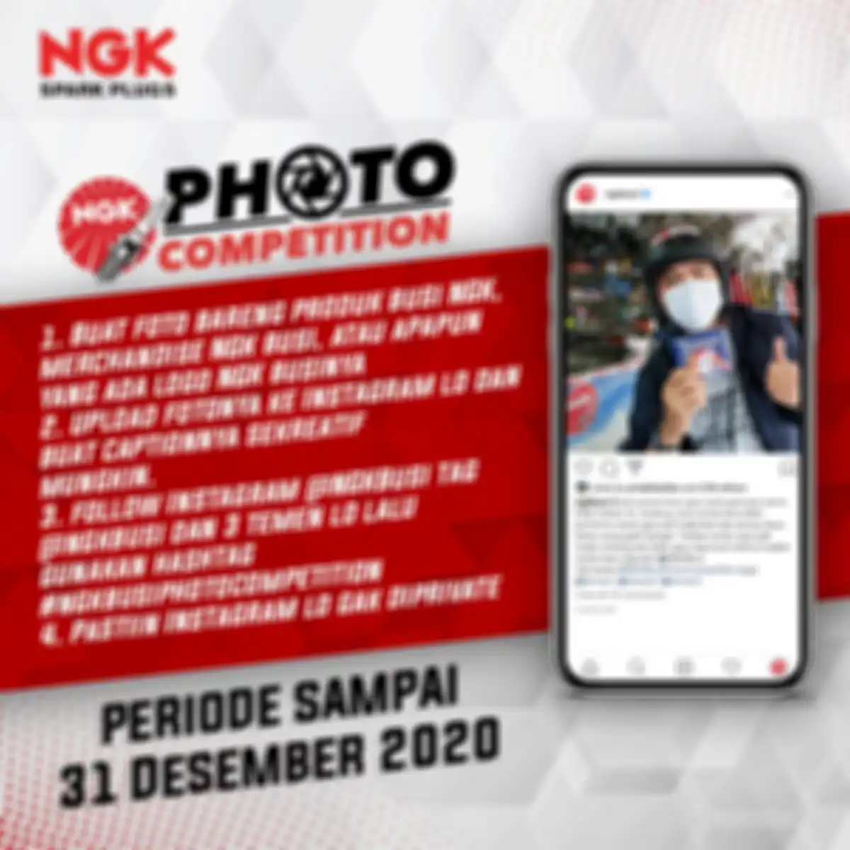 Cuma ikuti langkah ini, brother bisa dapetin motor baru Honda BeAT.