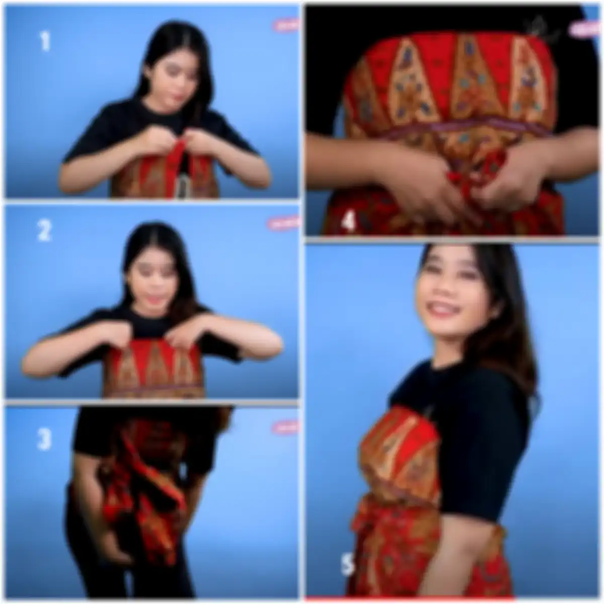 Step bikin jumpusit dari kain batik