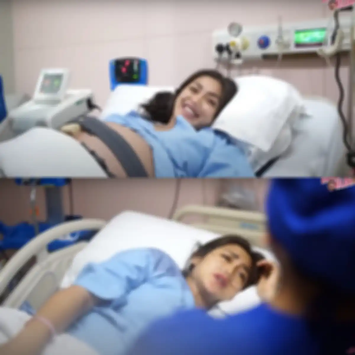 Proses kelahiran anak kedua Jessica Iskandar.