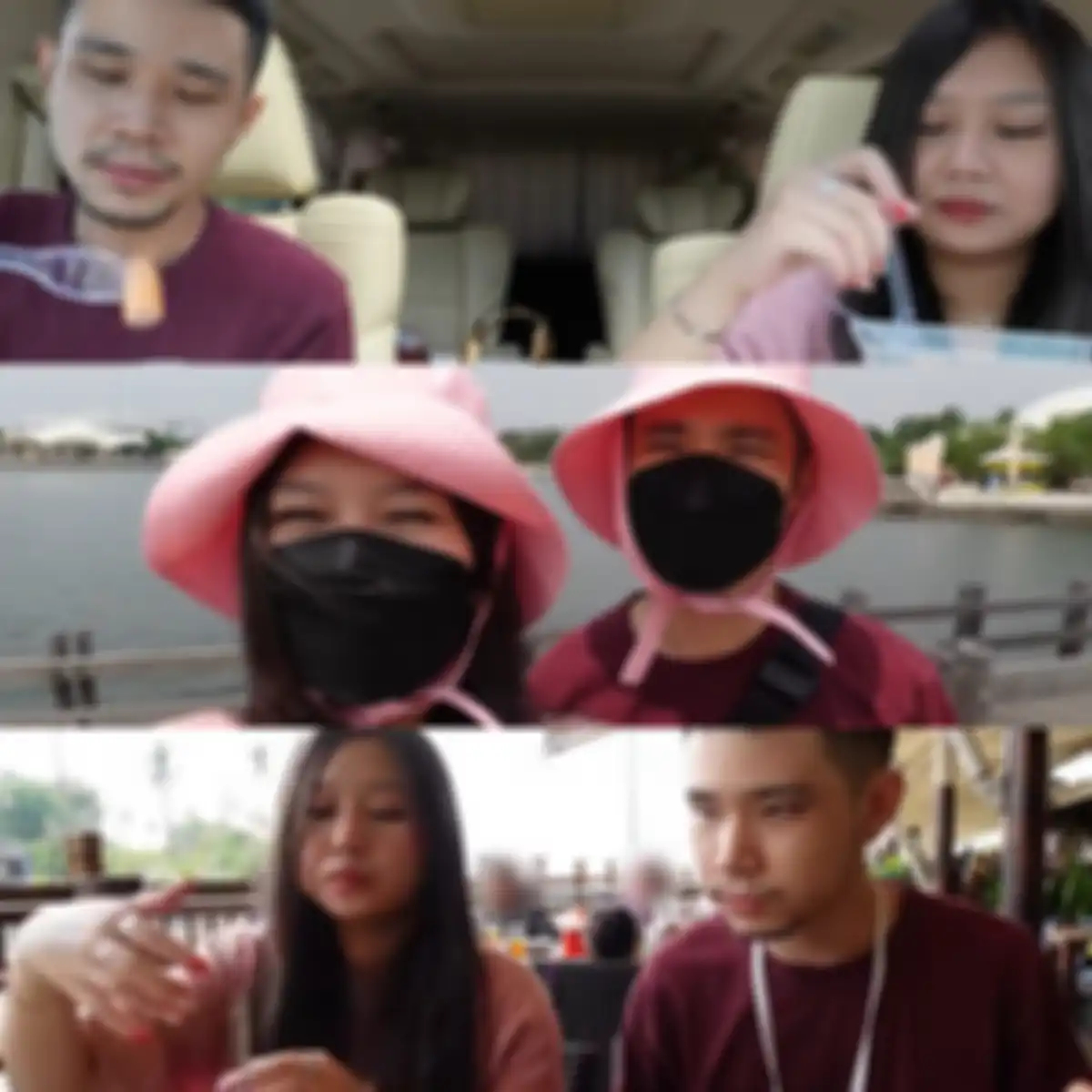 Kebersamaan Jess No Limit dan Sisca Kohl. 