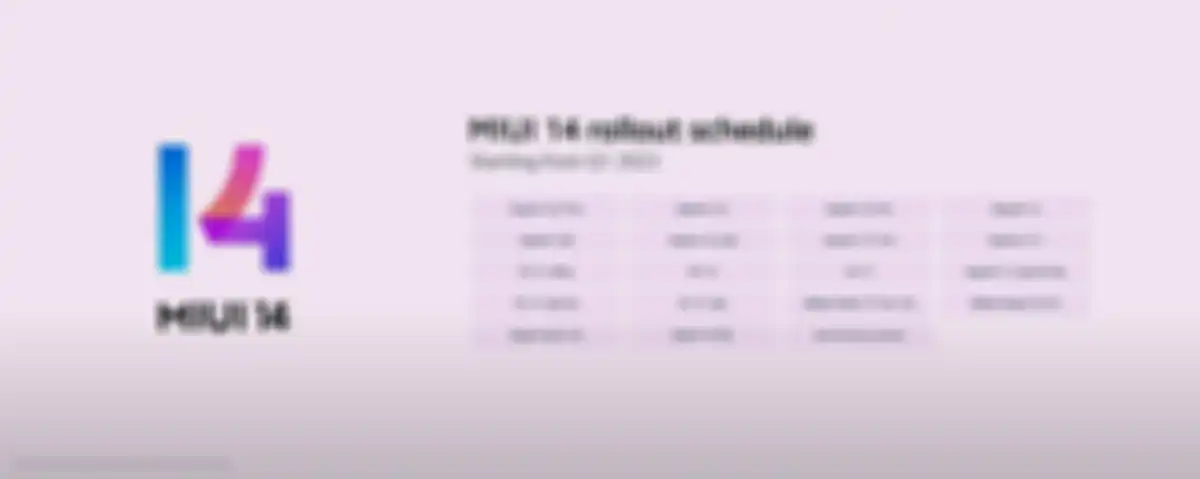 Daftar hp Xiaomi yang mendapatkan MIUI 14 pada kuartal satu (Q1) 2023. 