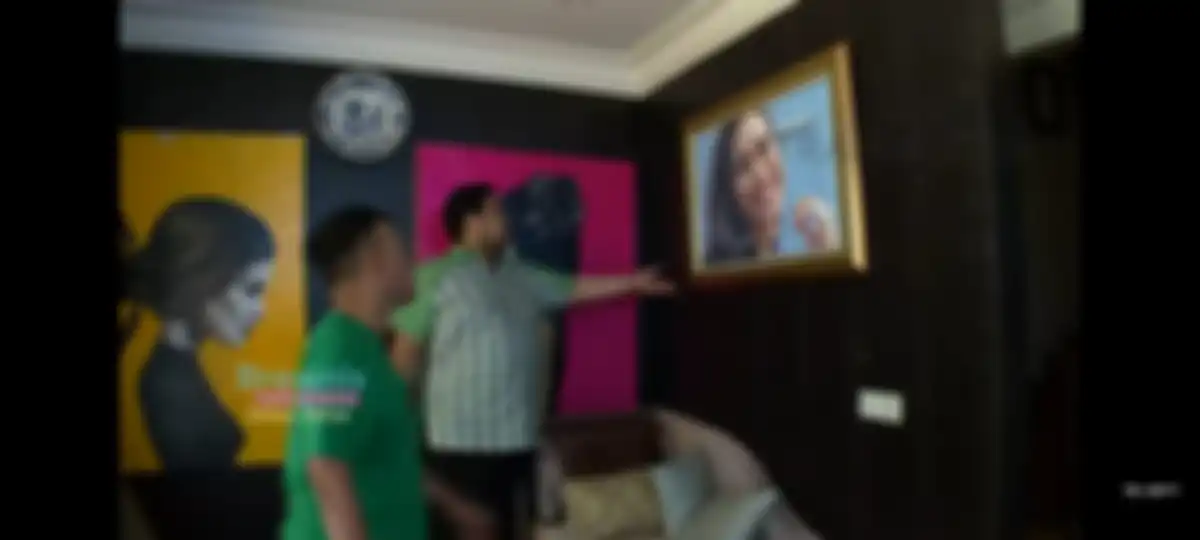 Ruangan di lantai 2 rumah Ivan Gunawan