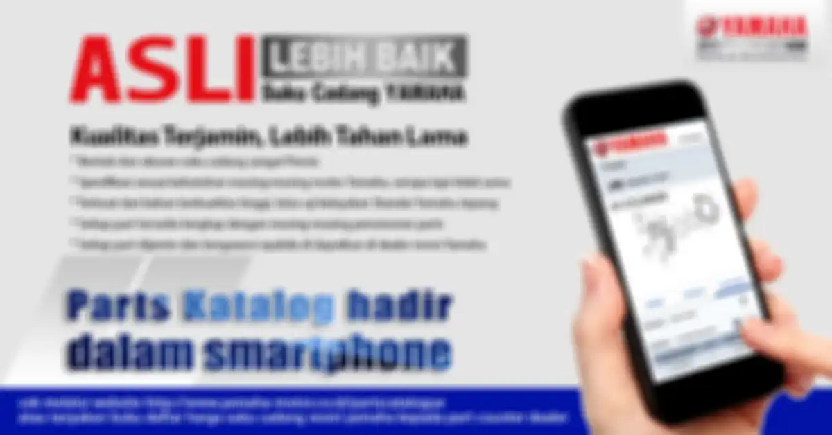 Pengguna Yamaha kini bisa mengecek suku cadang asli melalui aplikasi Yamaha Part Electric Catalogue (YPEC IDN).