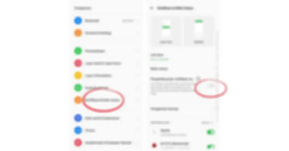 cara mengaktifkan fitur anti pengintipan atau anti peeping