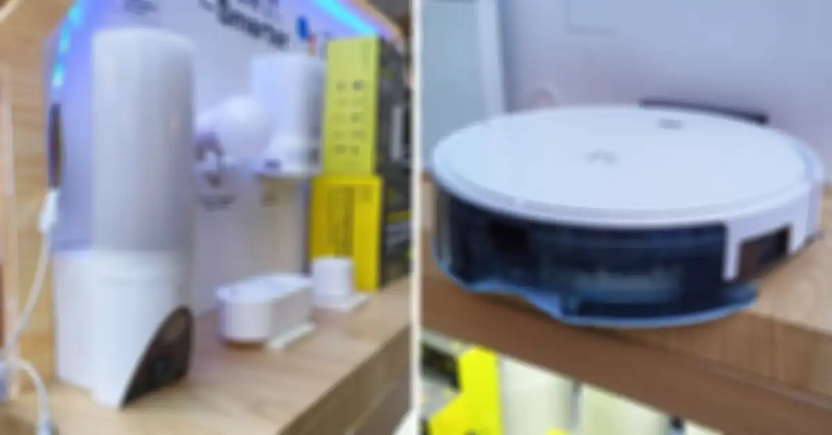 IT Smart Floodlight & Robot Vacumm