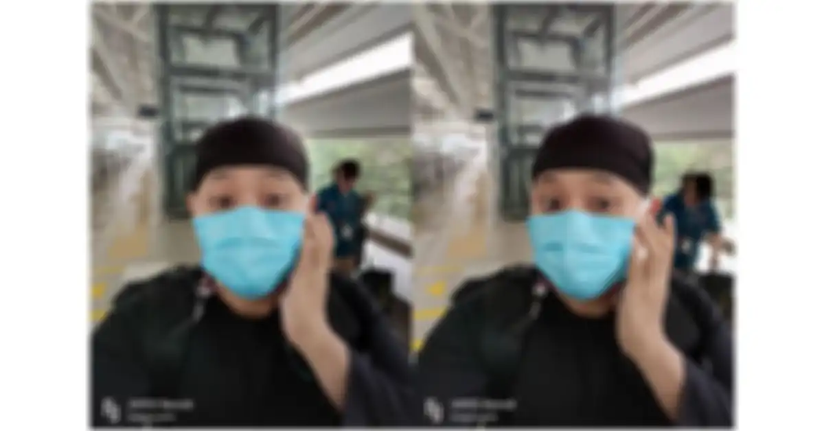 Mengambil foto selfie dengan gestur 2 tap di OPPO Enco Buds2