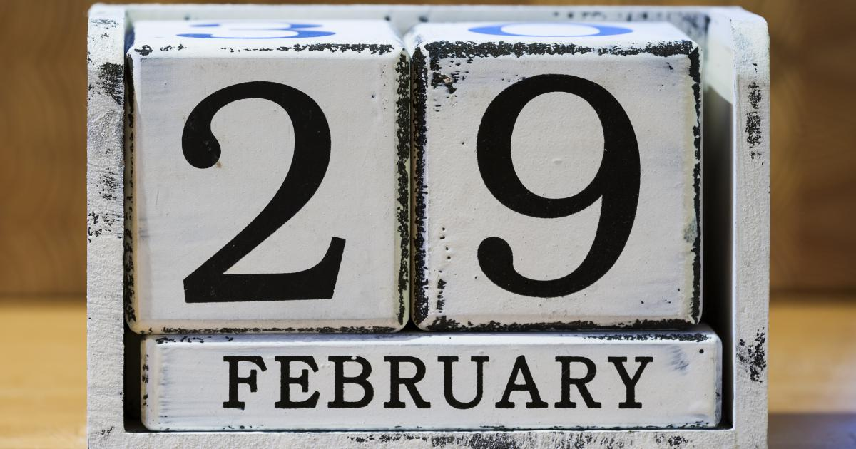 tanggal 29 februari