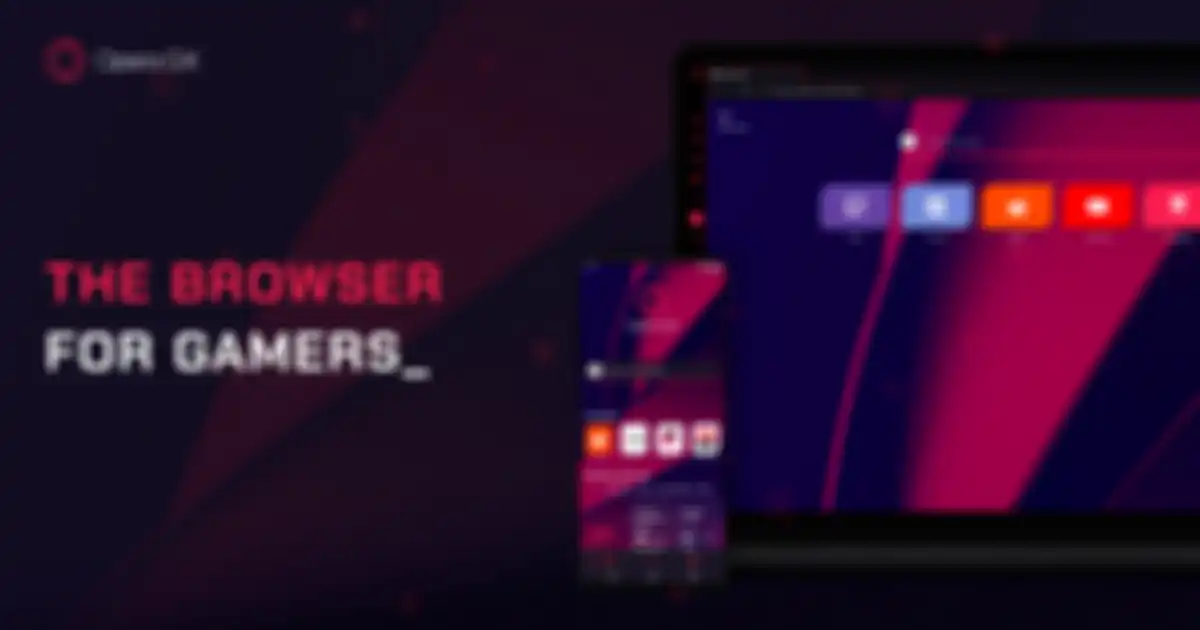 Browser Opera GX.