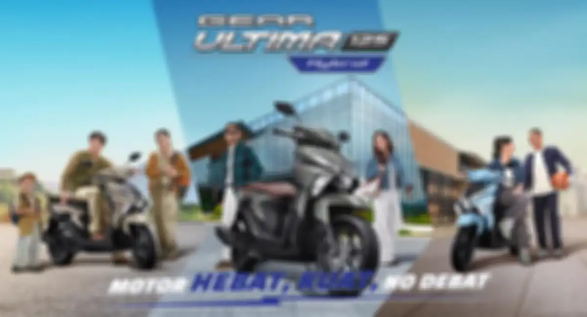 Yamaha Gear Ultima 125 Hybrid yang meluncur pada Jumat (7/3/2025).