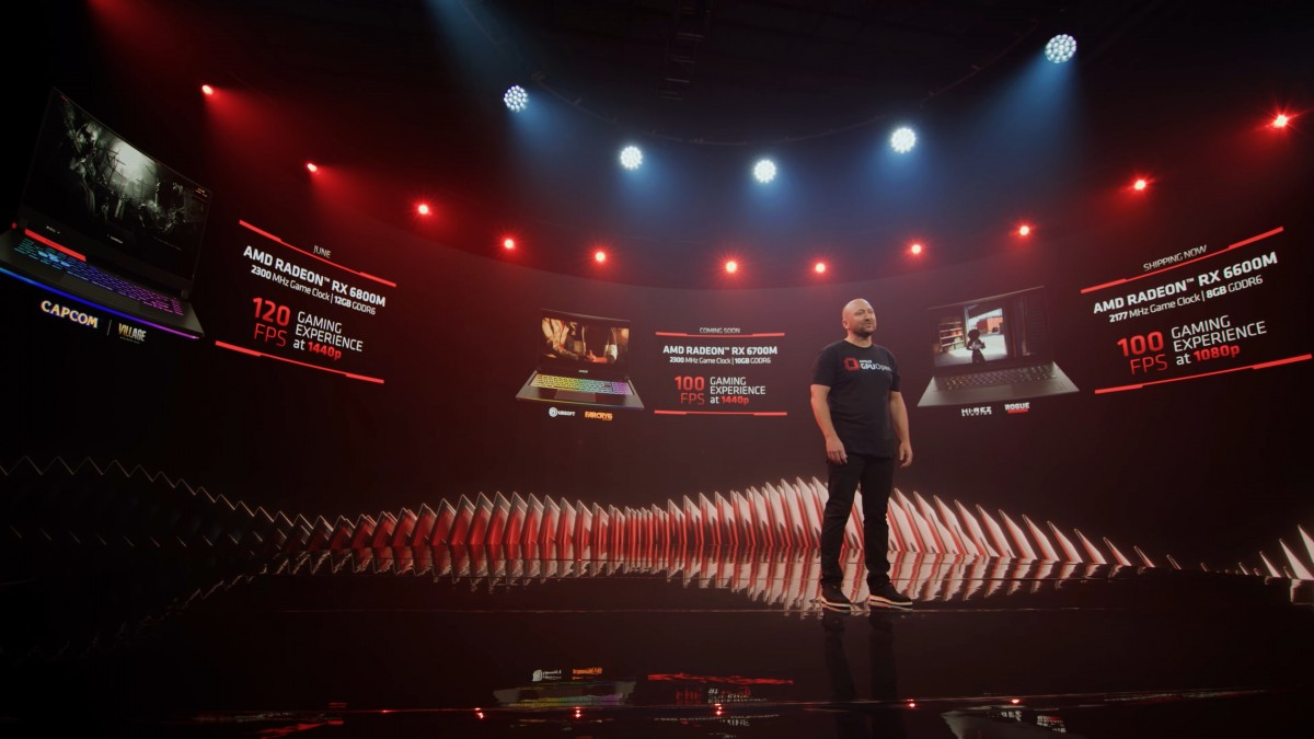 Presentasi Scott Herkelman di Computex 2021