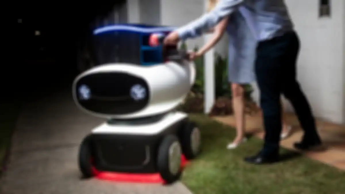 Jasa pengantar makanan akan digantikan oleh robot