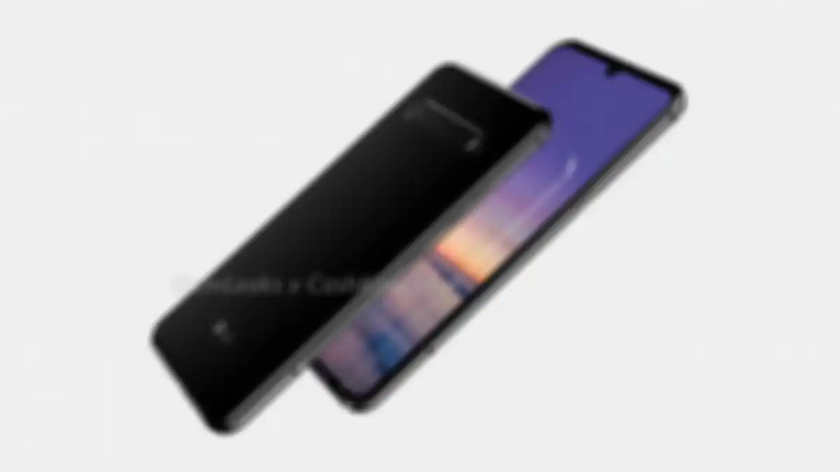 Tampilan samping LG G9