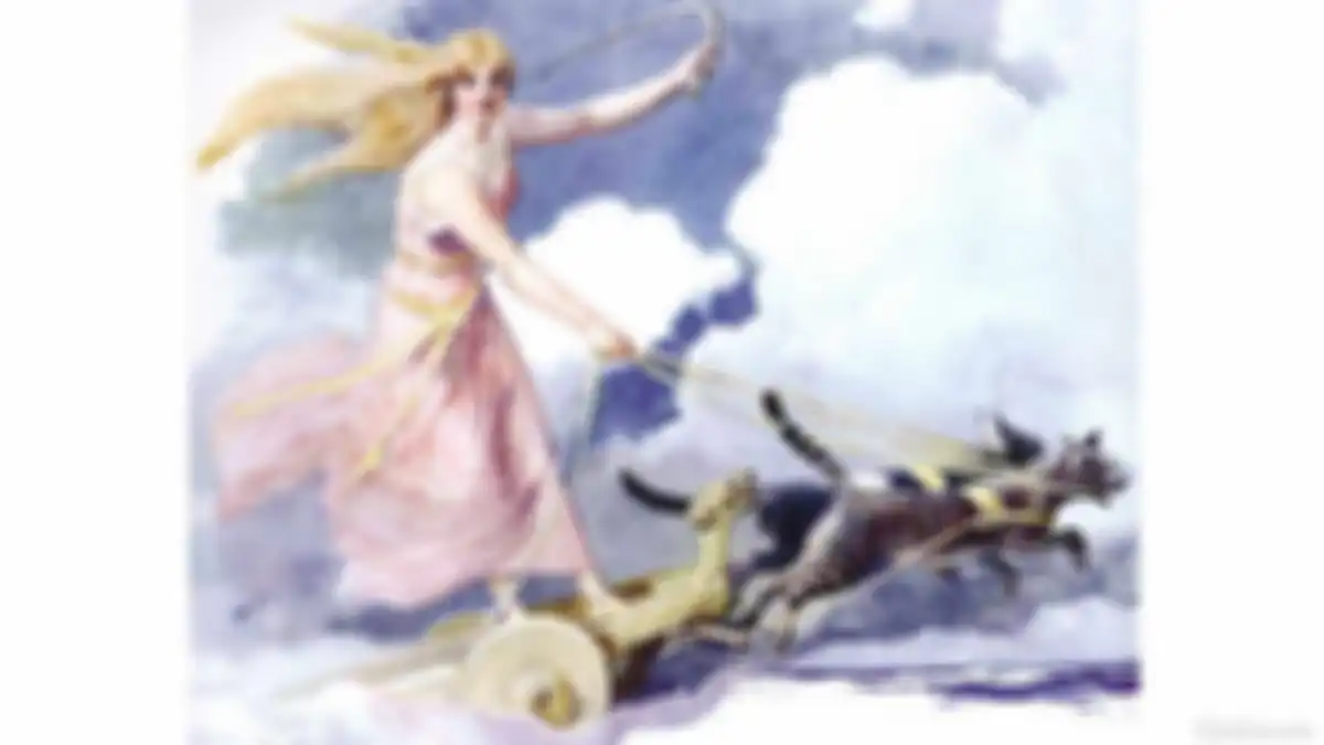 Freya, dewa bangsa Viking dalam mitologi Norse.
