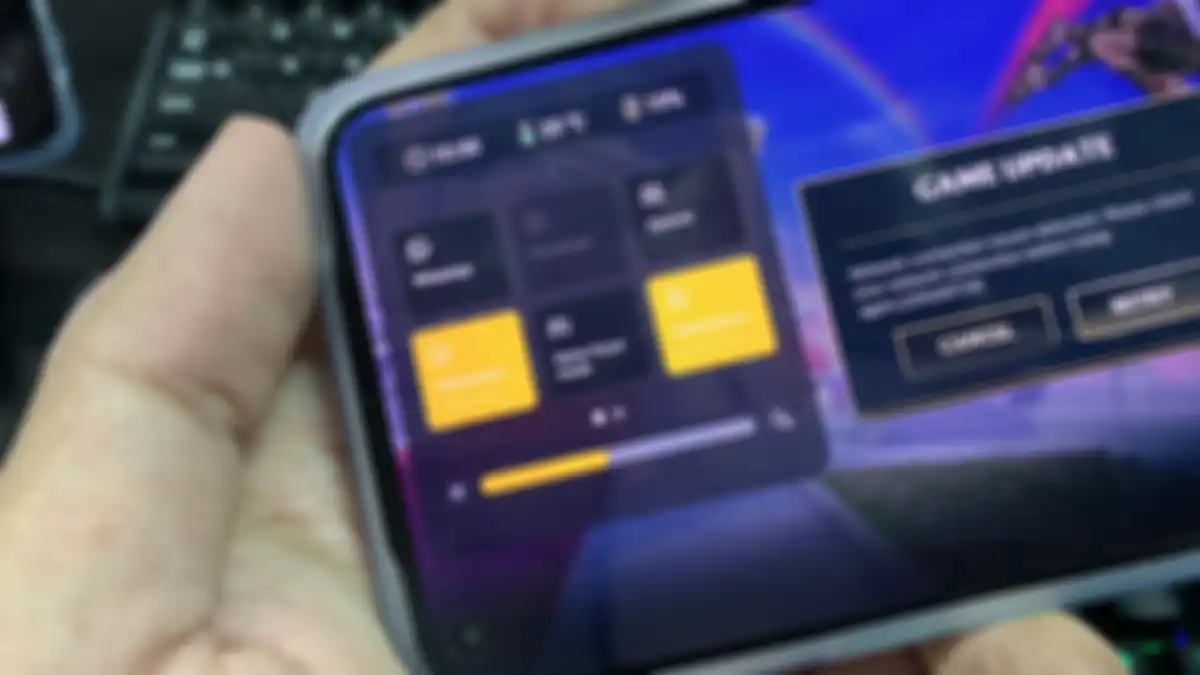 Menu game assistant ColorOS 12 OPPO Reno7 Z 5G