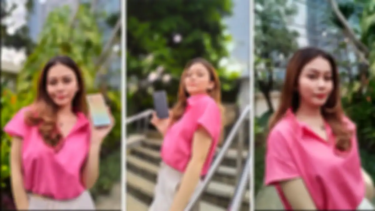 Hasil foto dengan Efek Kedalaman di OPPO A96