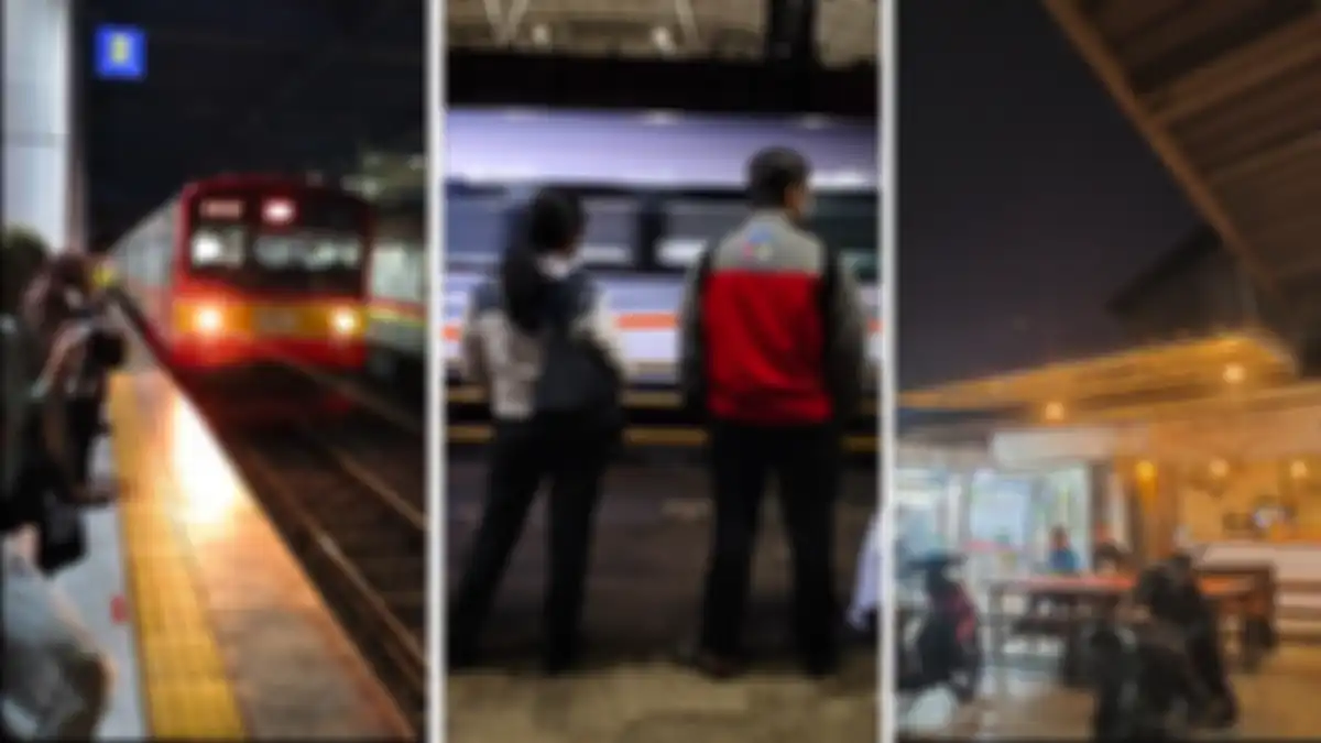 Hasil foto OPPO A96 di malam hari