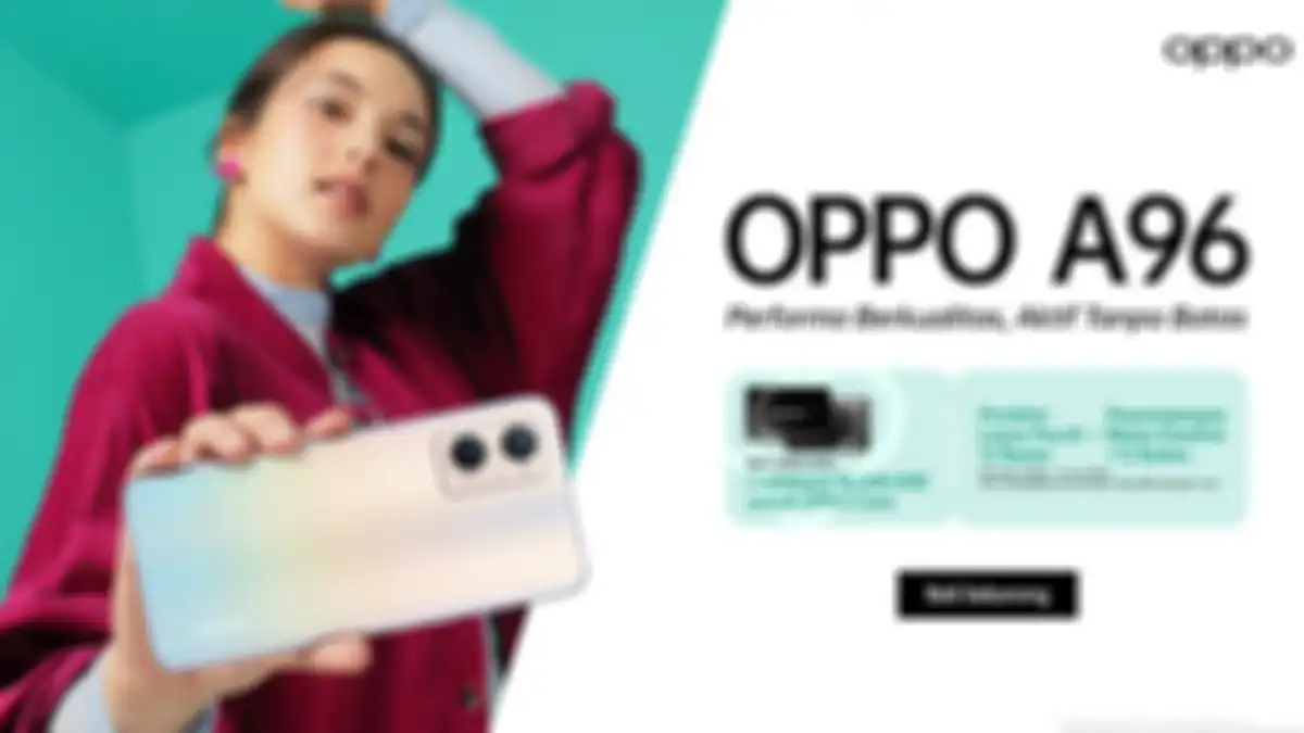 Program bundling OPPO A96 dengan OPPO Care 