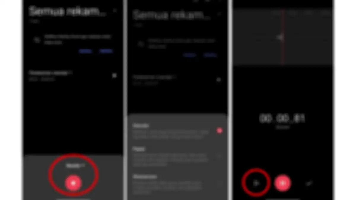 Cara menggunakan aplikasi perekam di HP OPPO