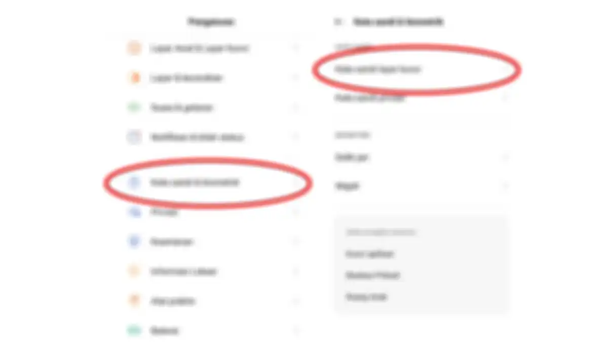 Cara setup kata sandi atau password di HP OPPO A55