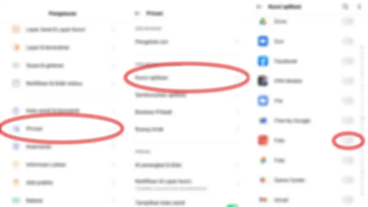 Cara mengkunci aplikasi di OPPO A55