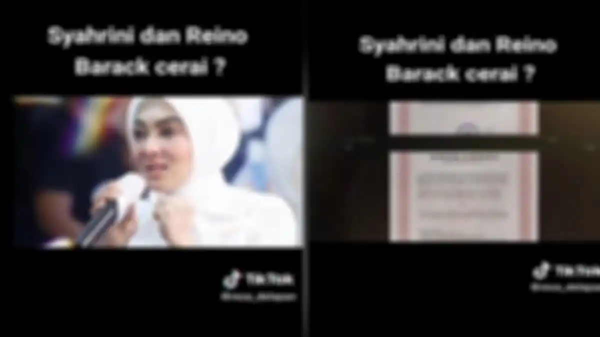 Syahrini dan Reino Barack diduga bercerai