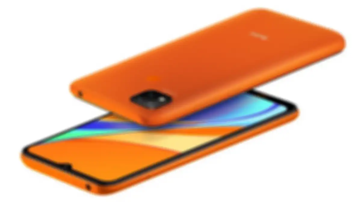 Tampilan layar, modul kamera dan panel belakang Redmi 9C. 