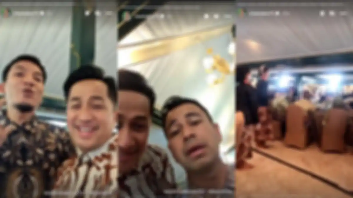 Raffi Ahmad menceritakan momen memalukan Irfan Hakim di pernikahan Kaesang-Erina