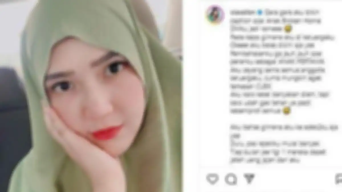 Via Vallen curhat beratnya jadi anak pertama. 