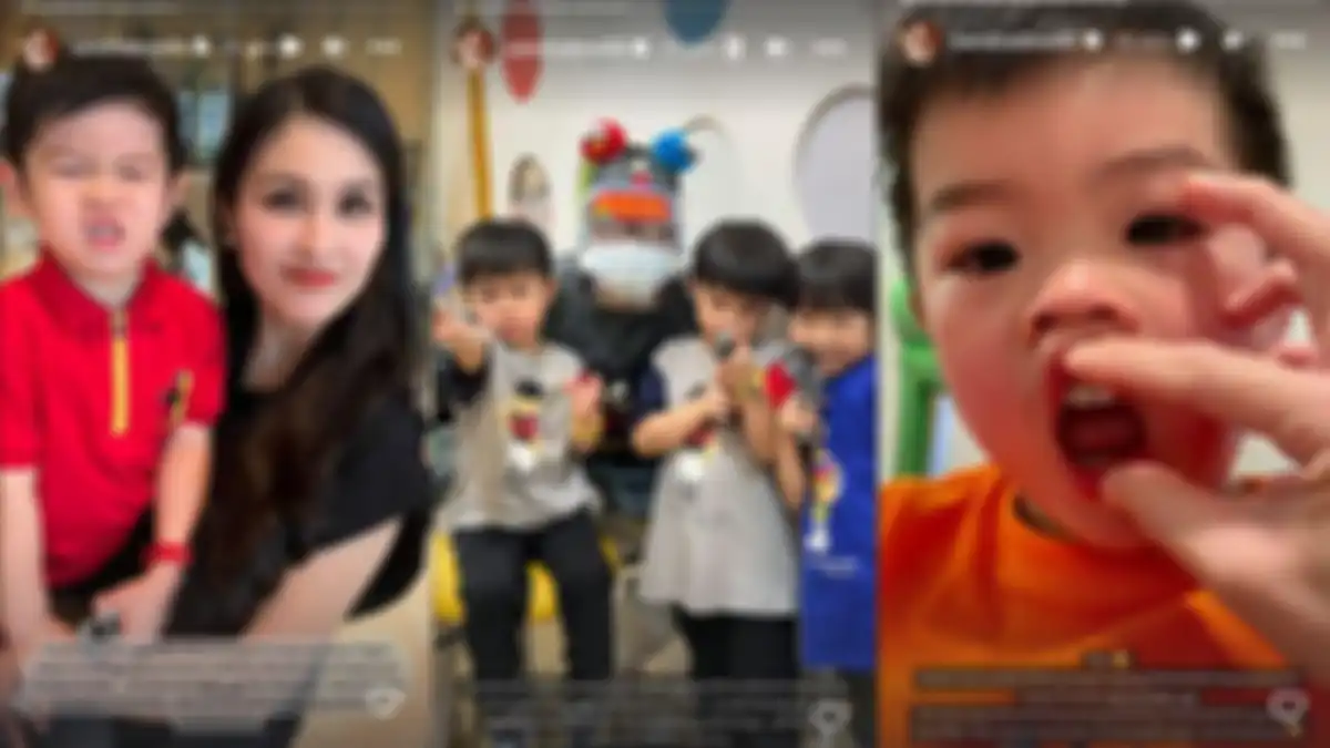Beberapa saraf gigi putra bungsu Sandra Dewi mati akibat jatuh dari ketinggian.