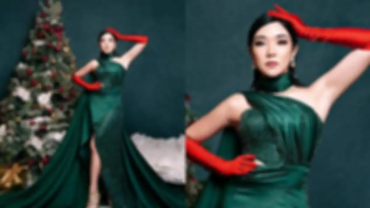Gisella Anastasia dalam menyambut Natal 2022 